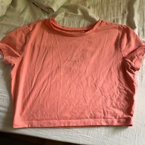 Pink Crop Top